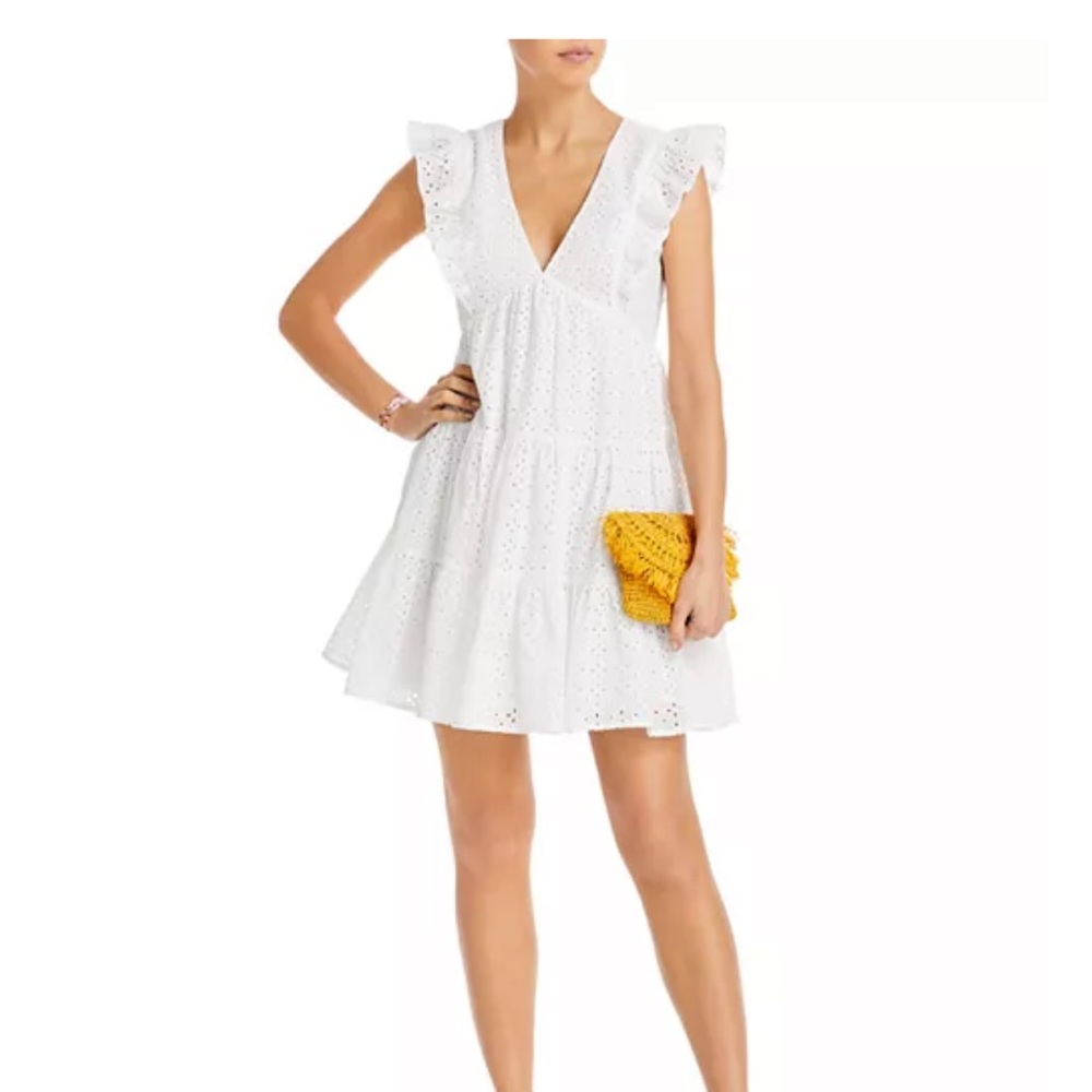 AQUA Eyelet Sleeveless Dress - 100% Exclusive